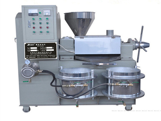 peanut oil extractor machine/sesame oil presser in Johannesburg