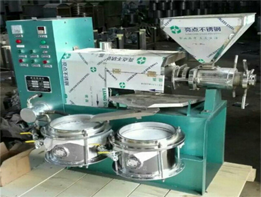 high capacity spiral oil mill machinery in Egypt